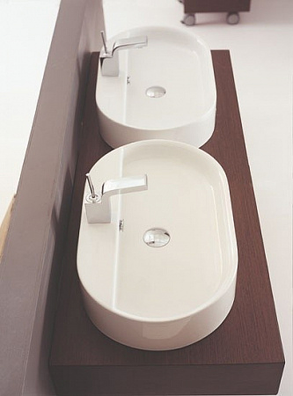 Раковина Kerasan Ciotola 65 028501*1 Белая от магазина ЛесКонПром.ру