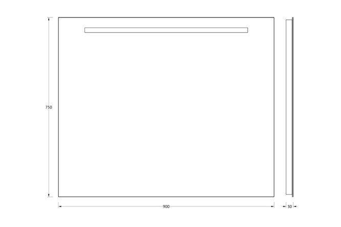 Зеркало EVOFORM Lumline 80372812 от магазина ЛесКонПром.ру