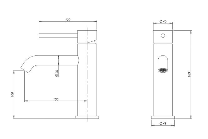 Смеситель для раковины MILACIO Ultra 80517335 от магазина ЛесКонПром.ру