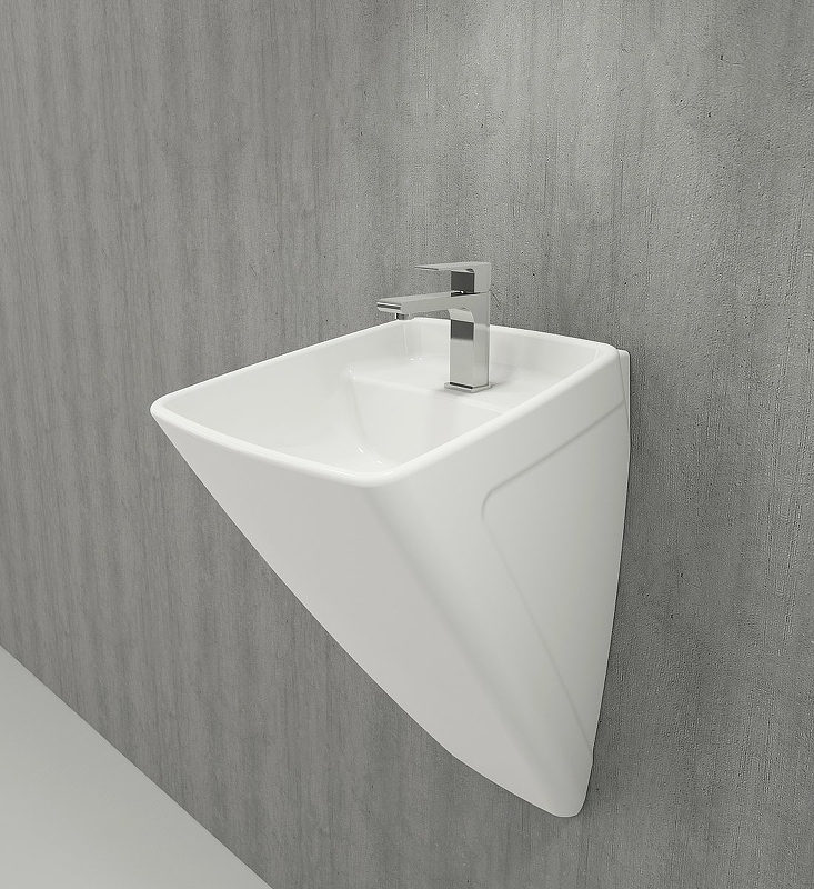 Раковина Bocchi Firenze 60 1082-001-0126 Белая глянцевая от магазина ЛесКонПром.ру