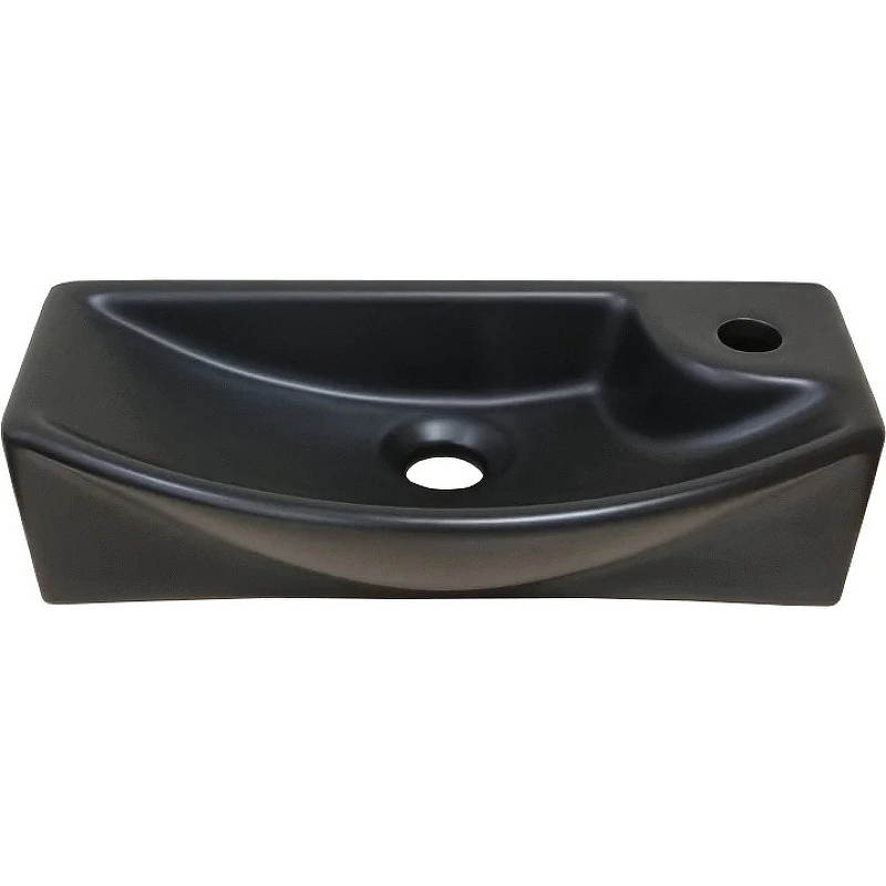 Раковина SantiLine SL-2013LMB 46 Черная матовая от магазина ЛесКонПром.ру