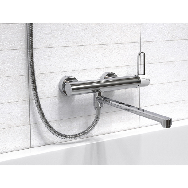 Смеситель для ванны TOKITO You длинный излив хром от магазина ЛесКонПром.ру