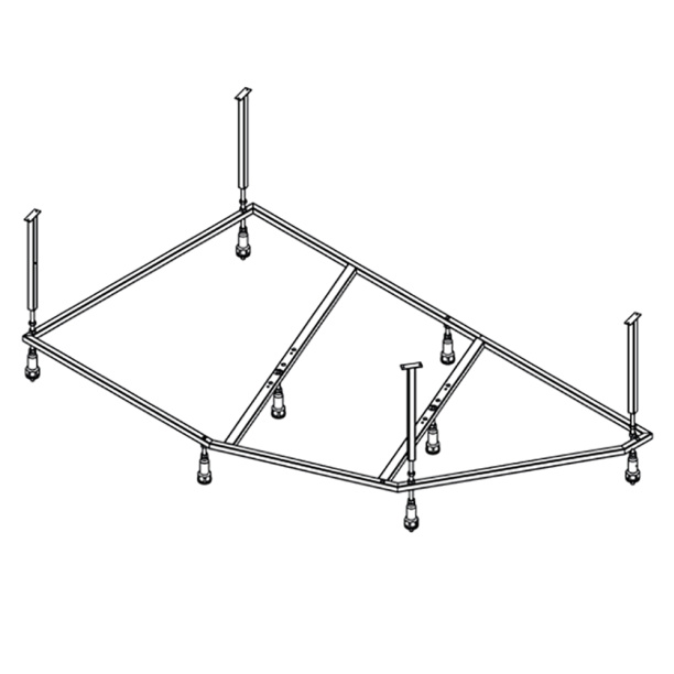 Каркас для ванны Мирсант Фанагория 170х100 см от магазина ЛесКонПром.ру