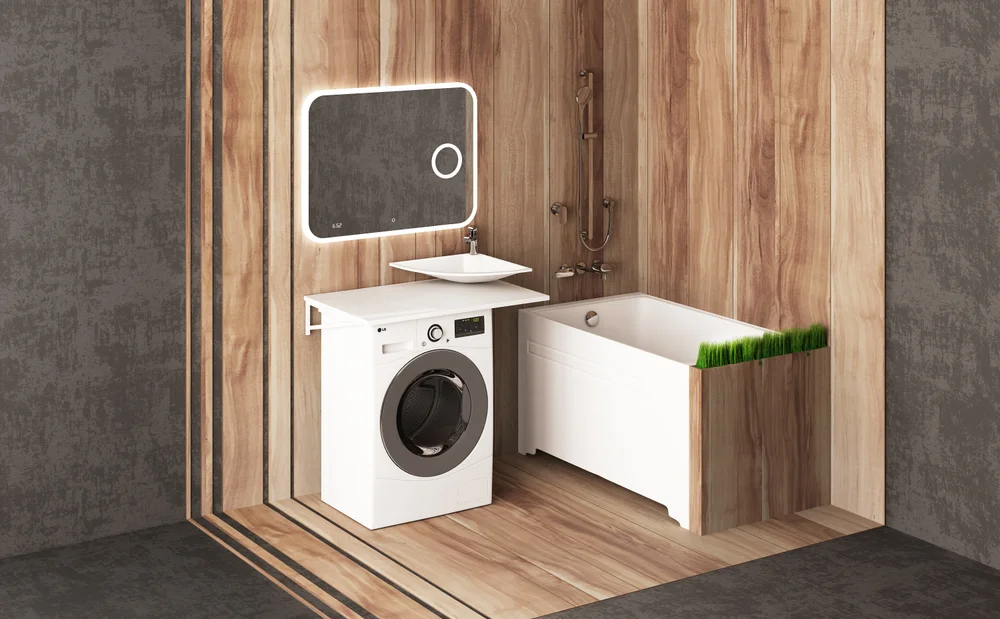 Зеркало CONTINENT ЗЛП256 100x70 с увеличением от магазина ЛесКонПром.ру