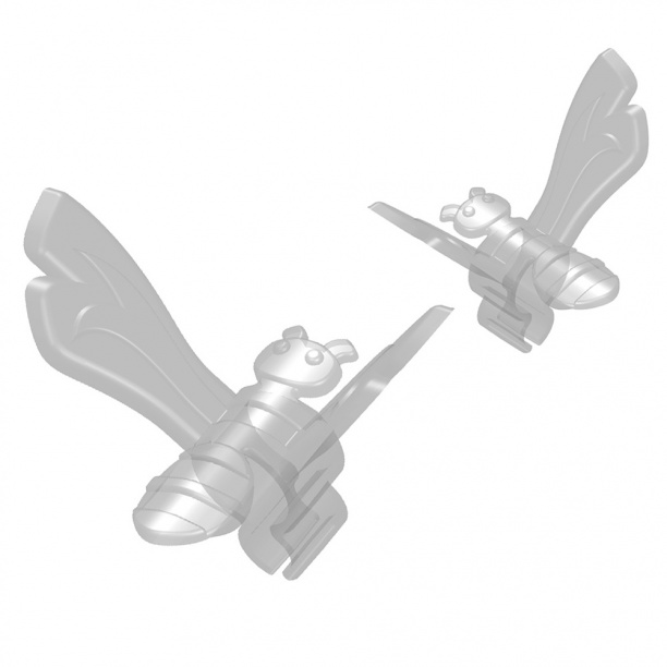 Клипсы для орхидеи Пчелка 10 шт от магазина ЛесКонПром.ру