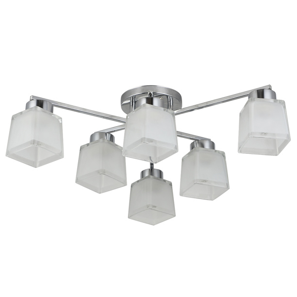 Люстра потолочная Schaffner Чоза 6х60 Вт Е27 от магазина ЛесКонПром.ру