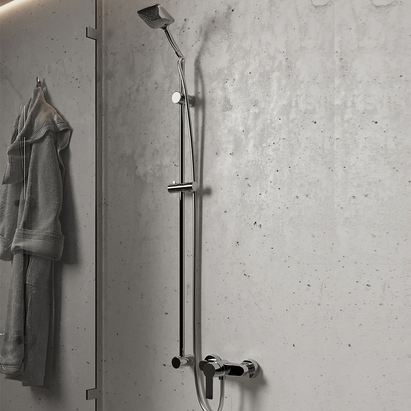 Душевой гарнитур Paini Pescara PSCR121 Хром от магазина ЛесКонПром.ру