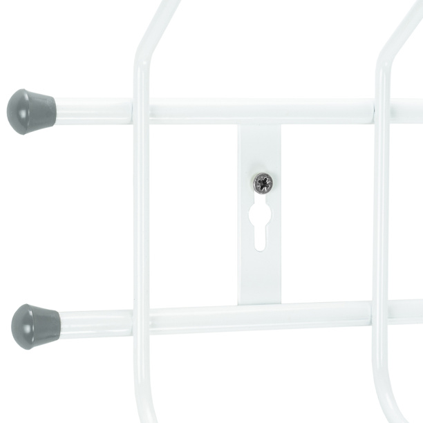 Вешалка настенная Ника ВН5 48,5х6,7х18 см белая от магазина ЛесКонПром.ру