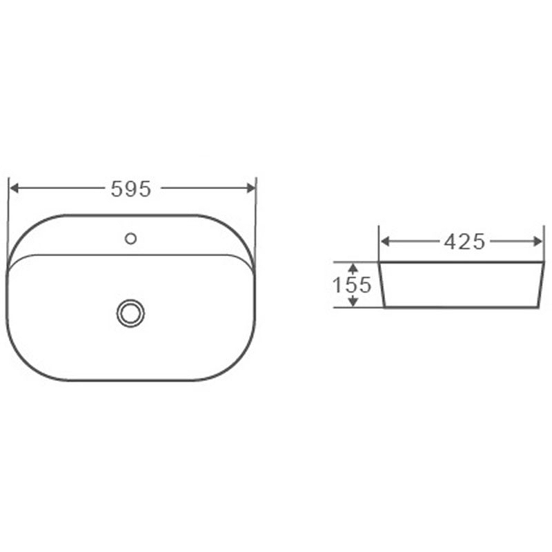 Раковина Grossman 60 GR-3027 Белая от магазина ЛесКонПром.ру