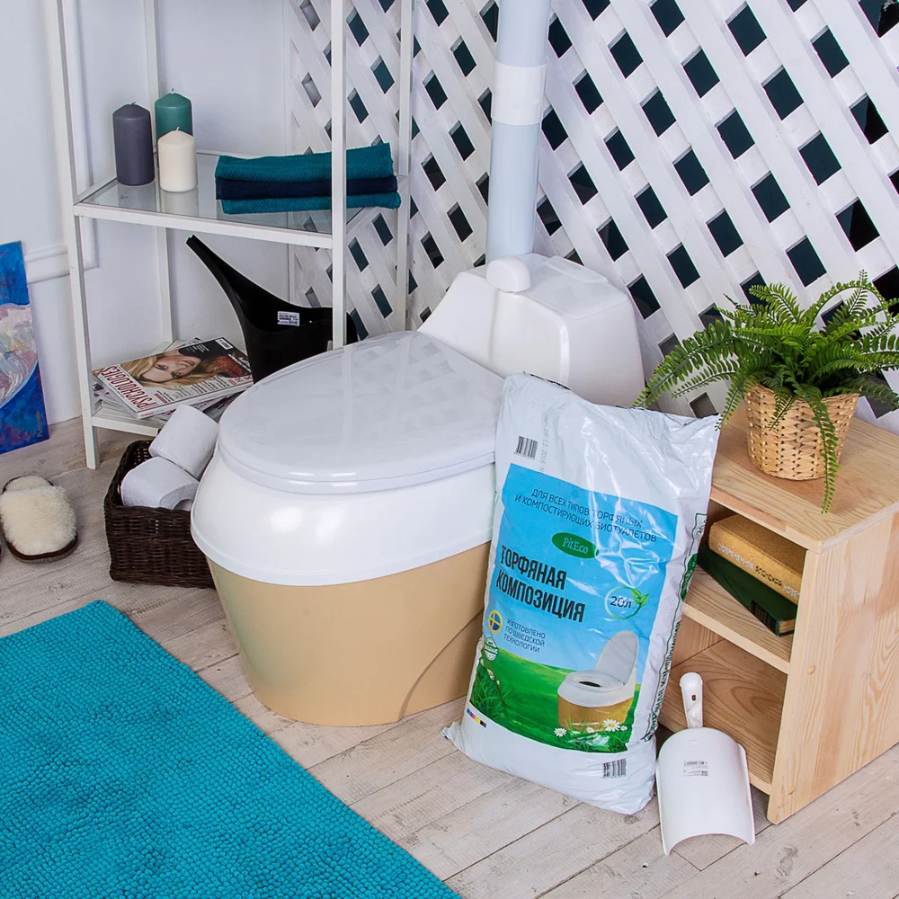 Биотуалет Piteco 506 торфяной от магазина ЛесКонПром.ру