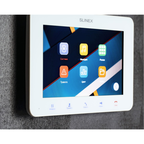 Монитор видеодомофона SLINEX SM-07MHD 7" белый от магазина ЛесКонПром.ру