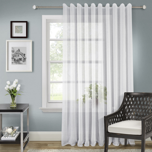 Штора-тюль вуаль 300х280 см голубая от магазина ЛесКонПром.ру