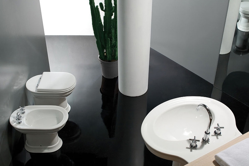 Раковина Hatria Dolcevita 75 Y0EW01 Белая от магазина ЛесКонПром.ру