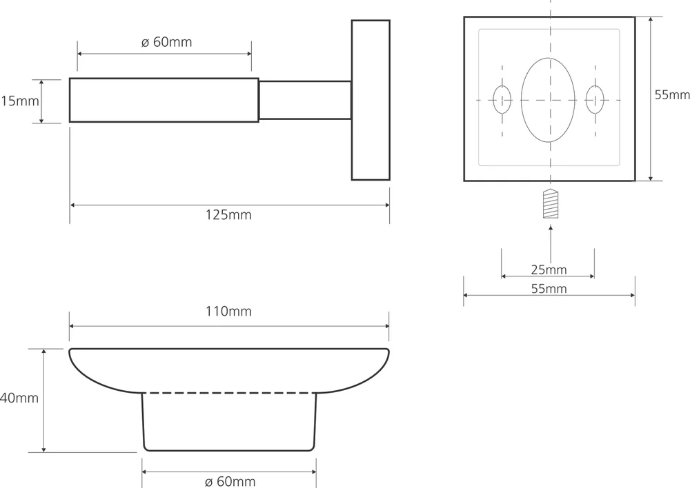 Мыльница Bemeta Beta 132108042 от магазина ЛесКонПром.ру