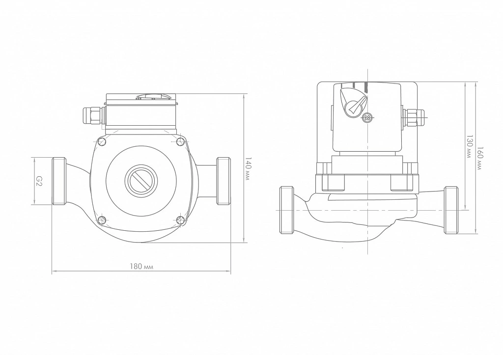 Насос Джилекс «ЦИРКУЛЬ» 32/80 в Москве от магазина ЛесКонПром.ру