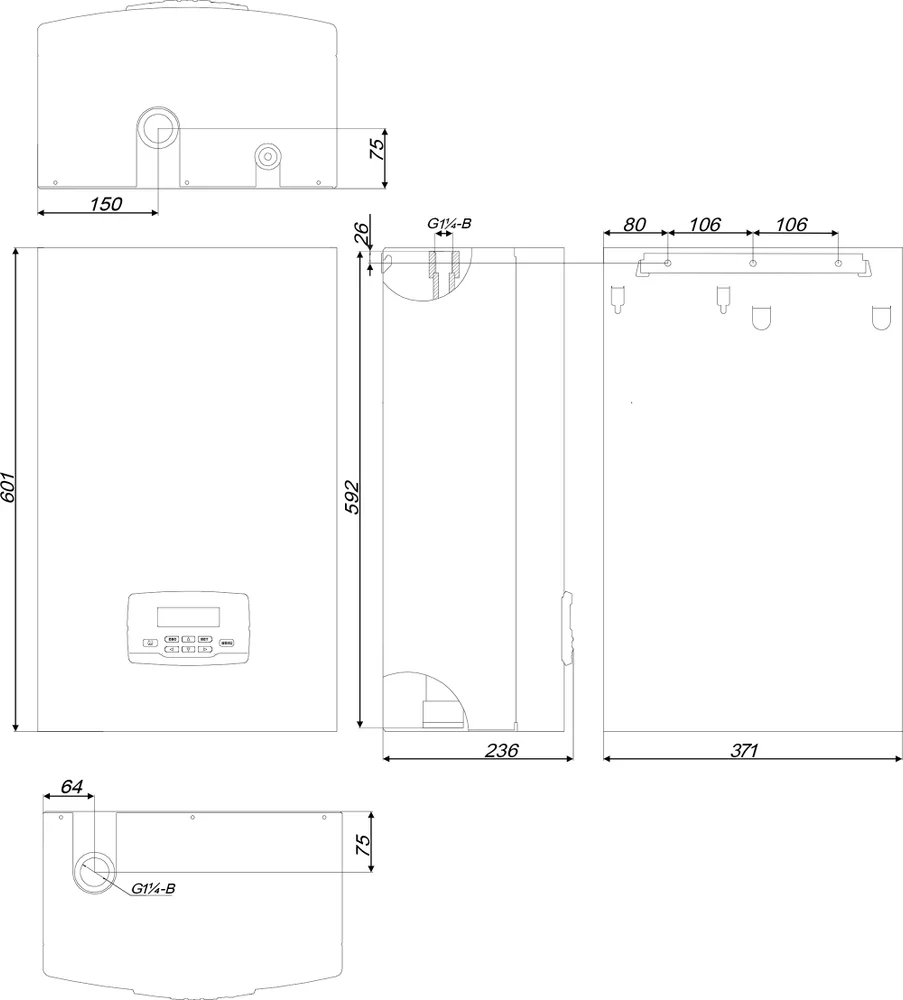 Электрический котел Эван Practic 14 от магазина ЛесКонПром.ру