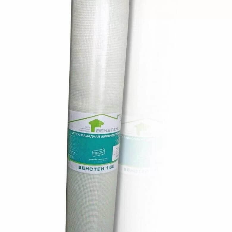 Стеклосетка штукатурная фасадная БЕНСТЕН 2100 1х50 м 165 г/м2 от магазина ЛесКонПром.ру