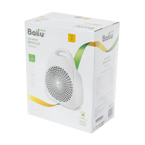 Тепловентилятор Ballu белый 1,5 кВт от магазина ЛесКонПром.ру