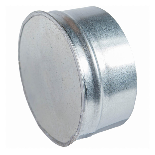 Заглушка оцинкованная d200 мм от магазина ЛесКонПром.ру