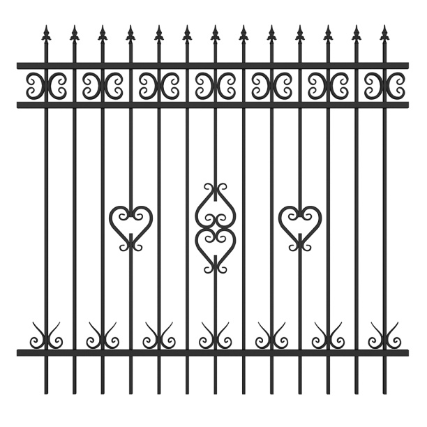 Секция ограждения Вилфорд 1,9х2 м от магазина ЛесКонПром.ру