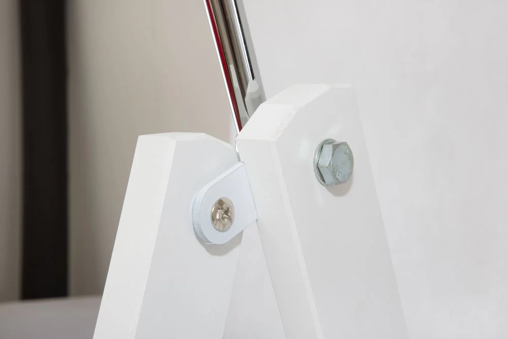 Стремянка деревянная Hoz-Block Серж 6 ступеней Белая (арт. СДР-6Б) от магазина ЛесКонПром.ру