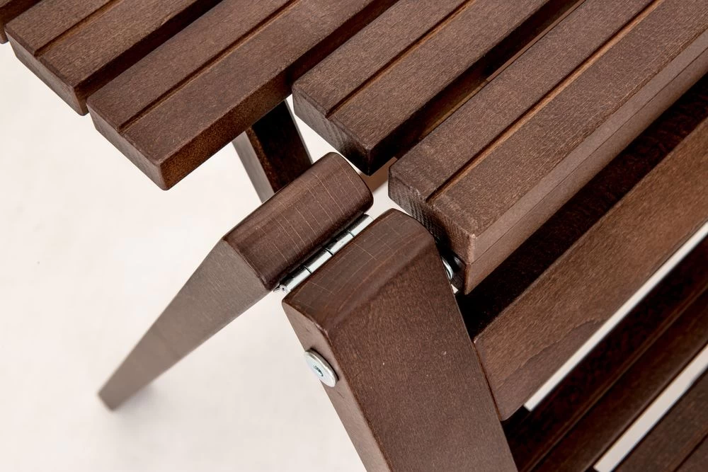 Стремянка-табурет деревянная с широкими ступенями Hoz-Block Микки 3 ступени Венге (арт. СДМТ-3В) от магазина ЛесКонПром.ру