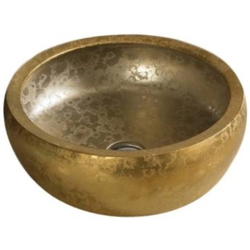 Раковина-чаша CeramaLux 41 J2023 Золотая матовая от магазина ЛесКонПром.ру