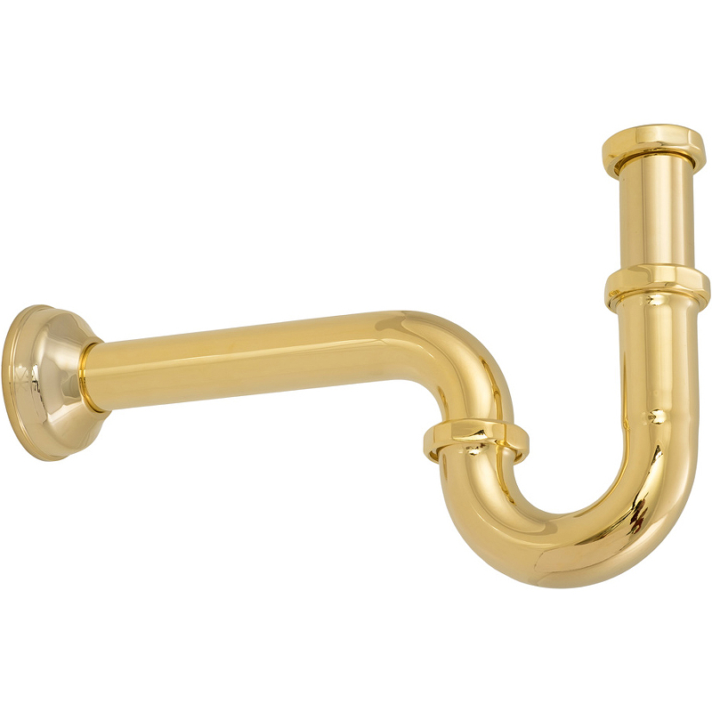 Сифон для раковины Migliore Ricambi 17934 Золото от магазина ЛесКонПром.ру