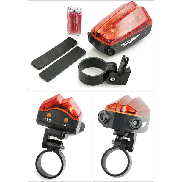 Фонарь велосипедный ЯРКИЙ ЛУЧ V-052 LED 2xAAA от магазина ЛесКонПром.ру