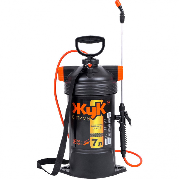 Опрыскиватель помповый Жук Оптима (ОП-220) 7 л от магазина ЛесКонПром.ру