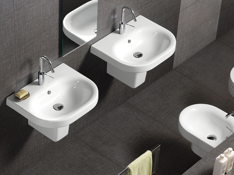 Раковина Hatria Daytime 45 YXBM Белая от магазина ЛесКонПром.ру