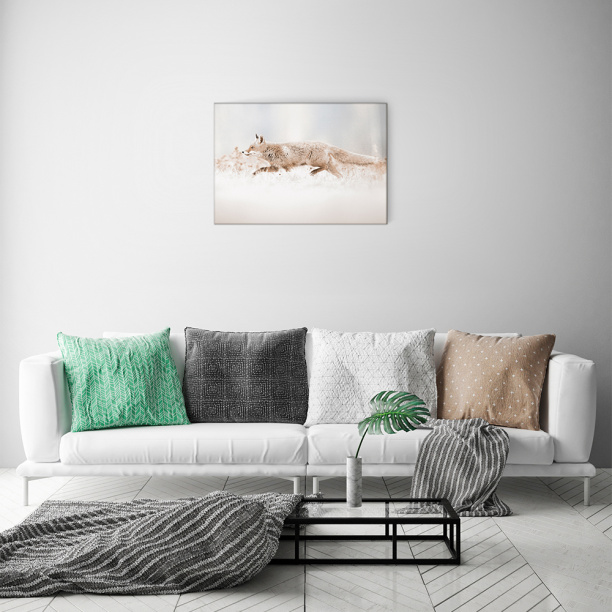 Канвас Лиса 50х70 см от магазина ЛесКонПром.ру