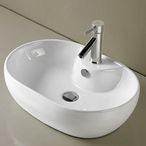 Раковина Melana 59 MLN-7734 Белая от магазина ЛесКонПром.ру