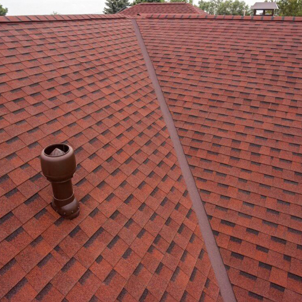 Колпак вентиляционный ТЕХНОНИКОЛЬ D110 мм красный от магазина ЛесКонПром.ру