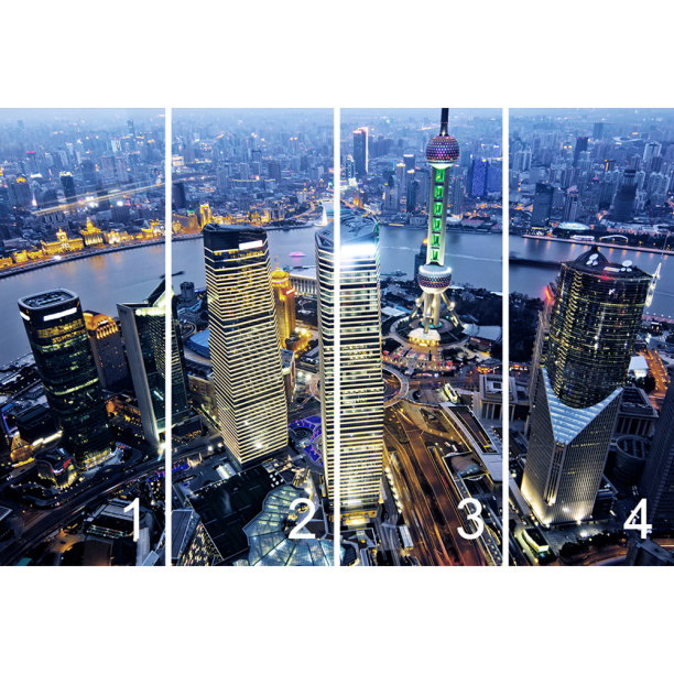 Фотообои флизелиновые Шанхай 400х270 см от магазина ЛесКонПром.ру