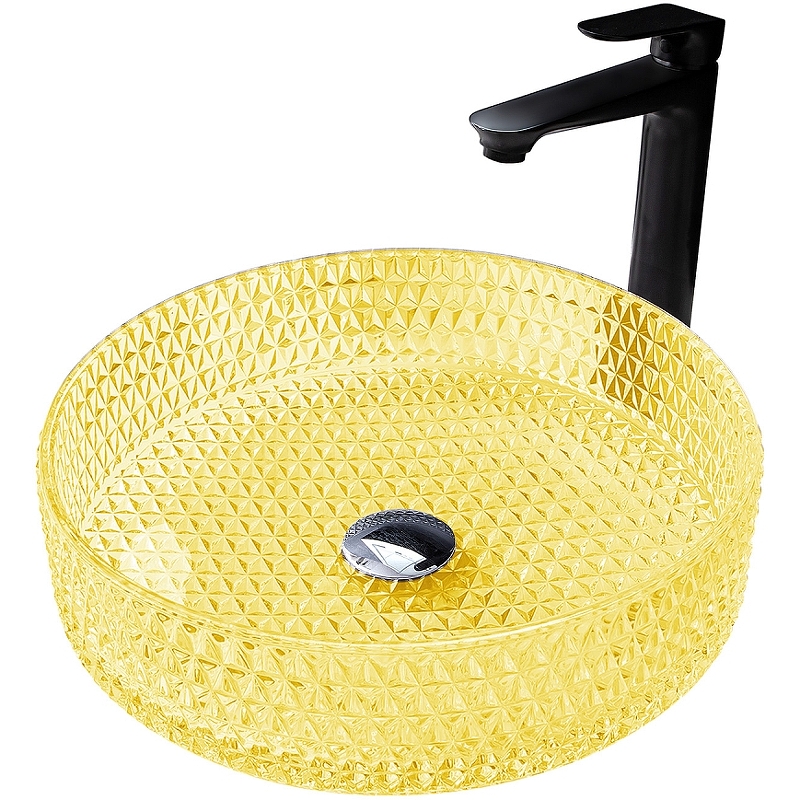 Раковина-чаша Abber Glas 40 AK2301Y Желтая от магазина ЛесКонПром.ру