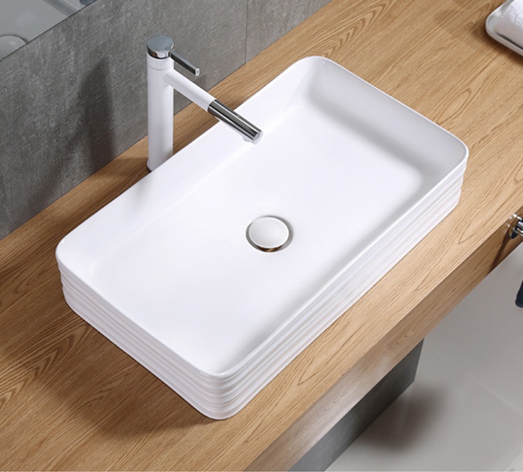 Раковина-чаша CeramaLux 65 W1531 (D1408) Белая от магазина ЛесКонПром.ру