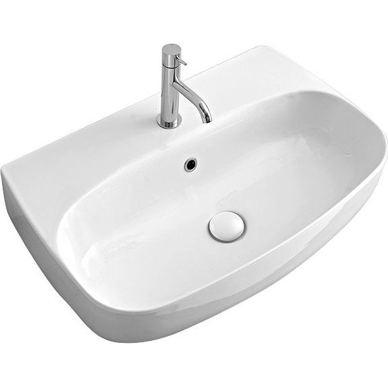 Раковина Kerasan Nolita 70 534201*1 Белая от магазина ЛесКонПром.ру