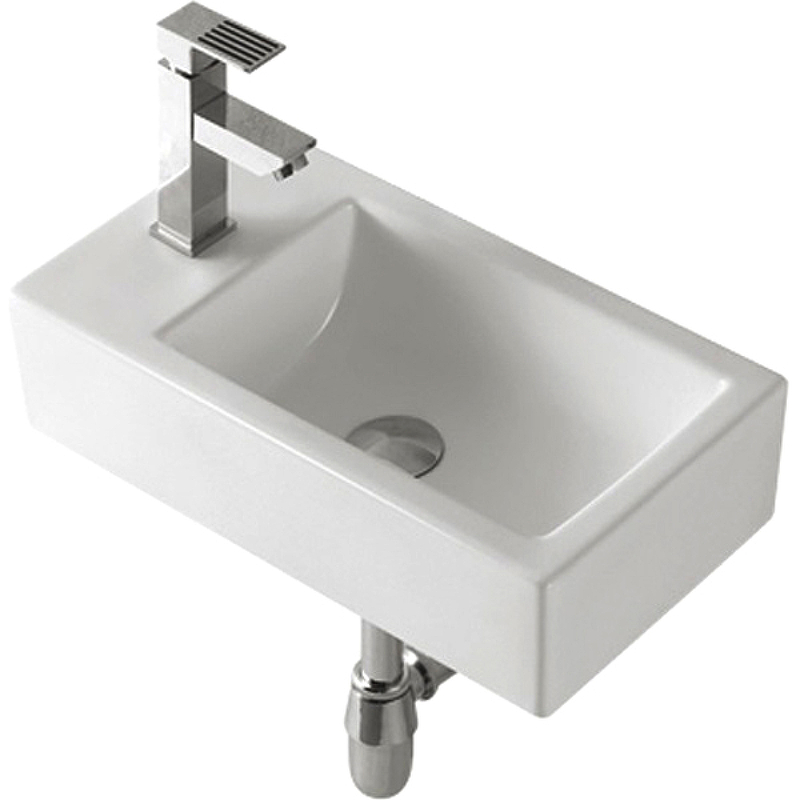 Раковина Mira 41 R MR-4121R Белая от магазина ЛесКонПром.ру