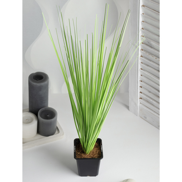 Искусственная ветка Антуриум высота 38 см от магазина ЛесКонПром.ру