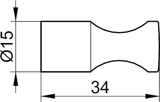 Крючок Keuco Elegance new 11614 от магазина ЛесКонПром.ру