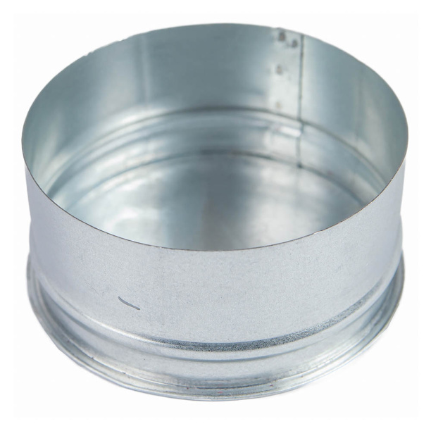 Заглушка оцинкованная d125 мм от магазина ЛесКонПром.ру