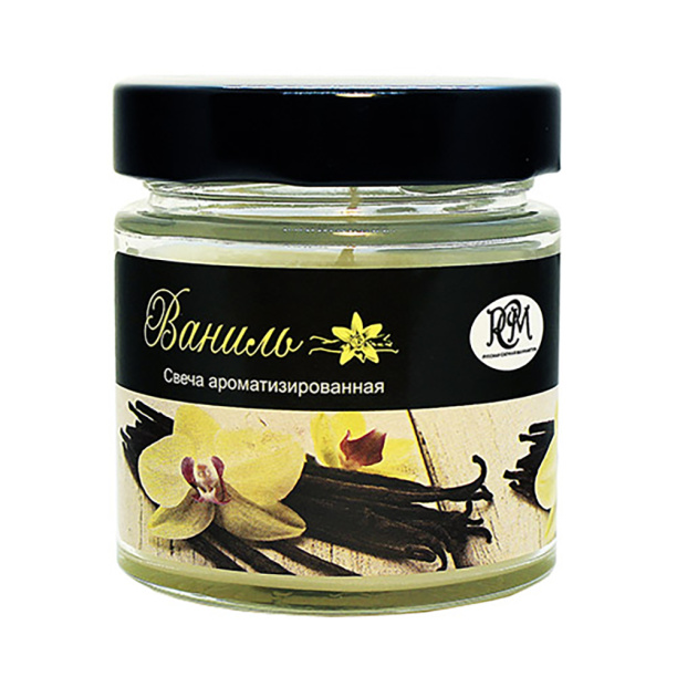 Свеча в банке Вишня от магазина ЛесКонПром.ру