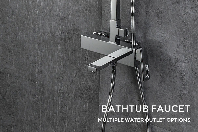 Душевая система Gappo G2418-1 Хром от магазина ЛесКонПром.ру