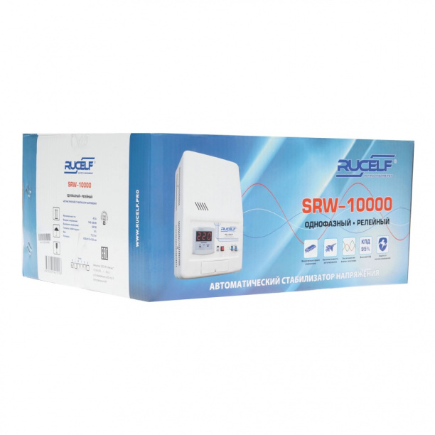 Стабилизатор настенный Rucelf 10 кВА от магазина ЛесКонПром.ру