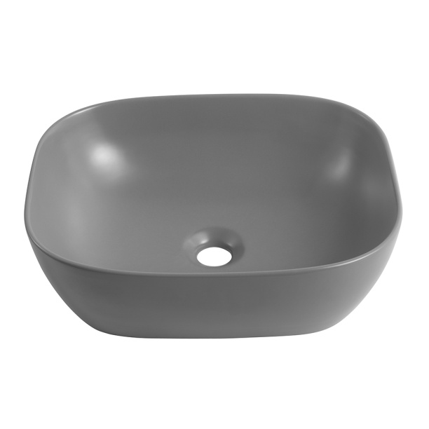 Раковина на столешницу FLUMEN DESIGN Malta 49 см серый от магазина ЛесКонПром.ру