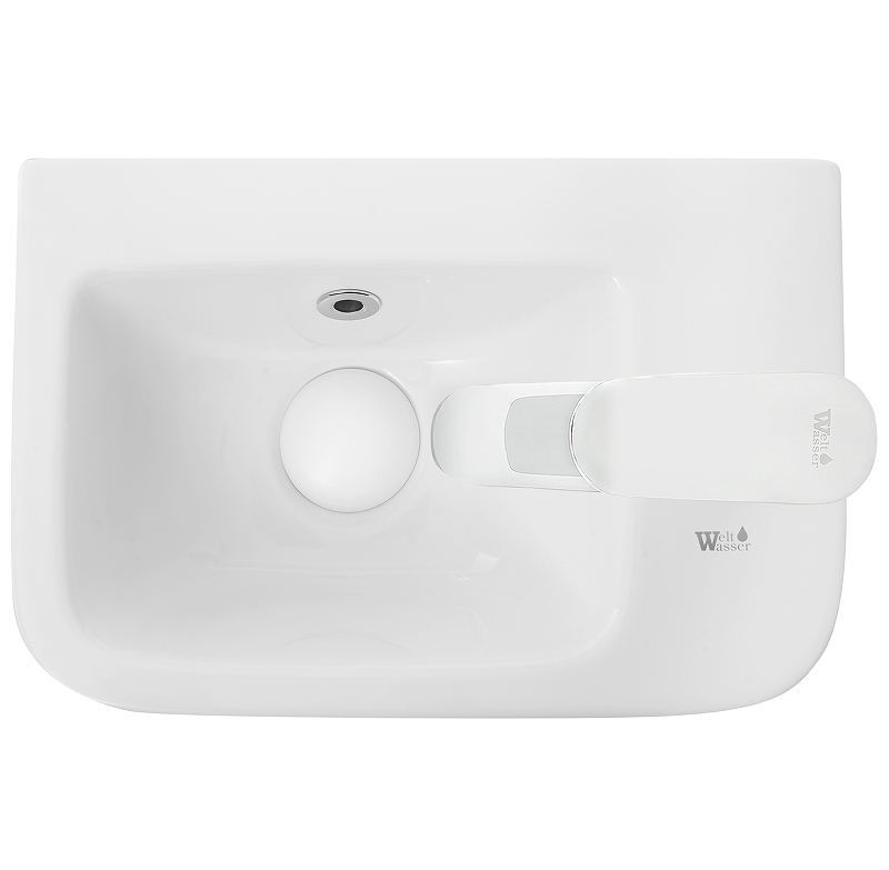 Раковина WeltWasser Aisbach 10100 R 37 10000004591 Белый глянец от магазина ЛесКонПром.ру