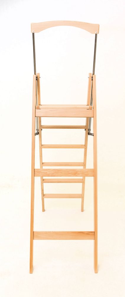 Стремянка деревянная Hoz-Block Серж 6 ступеней Светлая (арт. СДР-6С) от магазина ЛесКонПром.ру