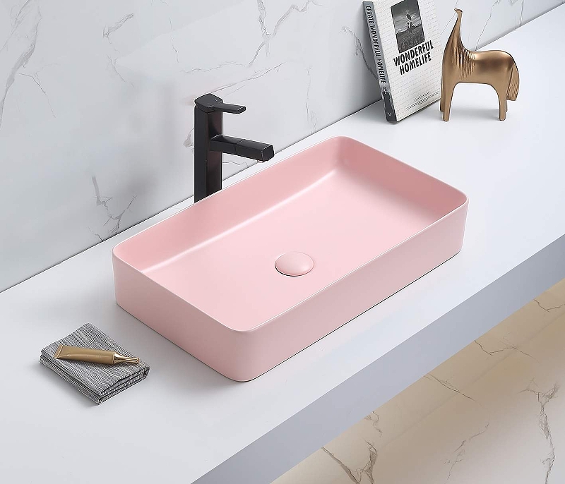 Раковина-чаша CeramaLux 60 78189MP-3 Розовая от магазина ЛесКонПром.ру