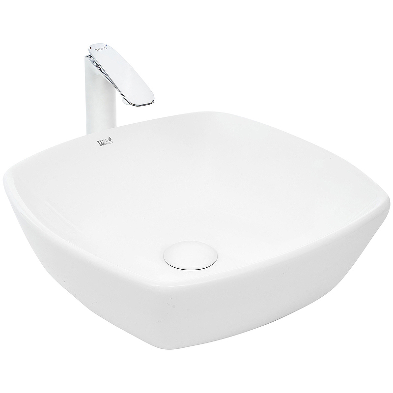 Раковина-чаша WeltWasser Elbach 2076 43 10000004563 Белый глянец от магазина ЛесКонПром.ру
